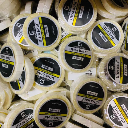 Wholesale 5/10PCS 3YARDS 0.8cm WALKERS TAPE Lace Front Hair SystemTape Extension Ultra Hold Walker Tape double wig adhesive