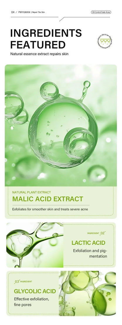 Acidity Pore Shrink Face Serum Remove Blackheads Acne Oil Control Repair Essence Moisturizing Nourish Pores Firming Facial Care