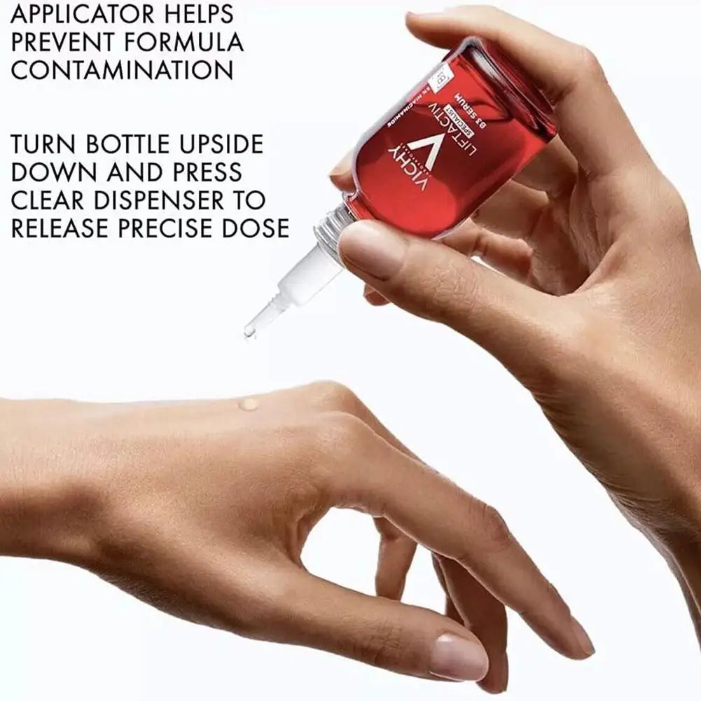 Vichy 16% VC Rejuvenating Serum Vitamin B3 Brightening Anti-Wrinkle Essence Instant Wrinkle Remover Retinol Serum Skin Care