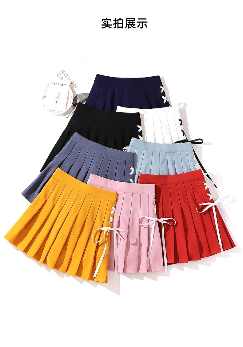 Black High Waist Mini Skirts Punk Pleated Vintage Skirt Gothic Streetwear Cross Print Pleated Women Skirts Lolita Harajuku Skirt