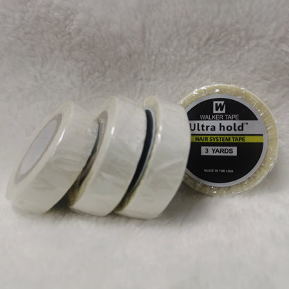Lace Wig tape glue for hair extensions Ultra Hold Adhesive Tape glue for wig 3Yards 1.0cm Wig Glue Hair System Tape For Toupees