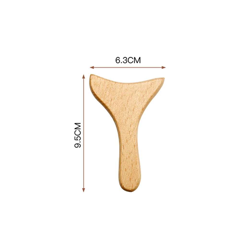 Wooden Massager for Face Wrinkle Remover Roller Facial Skin Scraping Lifting Maderoterapia Guasha Face Massager Beauty Health 1 pcs A3