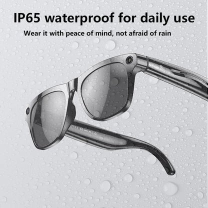 Xiaom 8K HD Smart Glasses Chat GPT 100MP Camera Bluetooth Call 260Mah Battery Voice Assistant Control Smart Glasses for Men Badiee Stylez