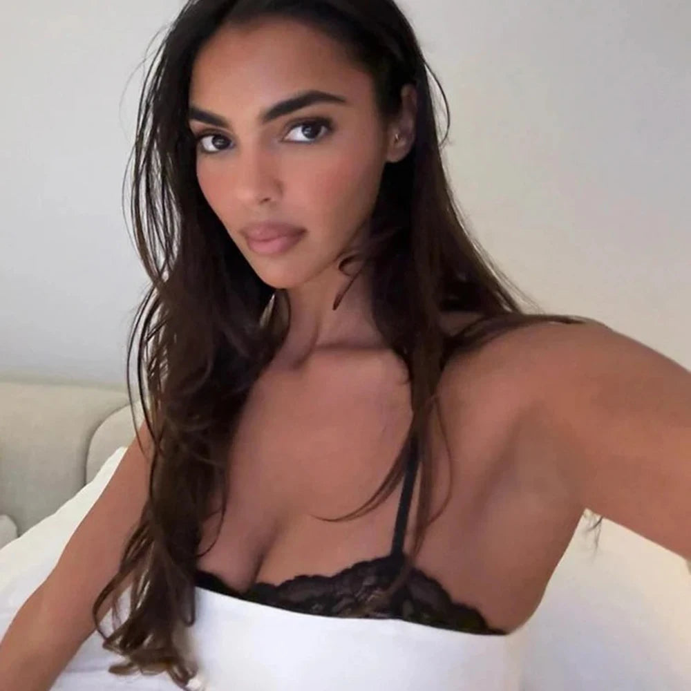 TRAFZA Women Sexy Lace Splicing Dress Fashion Slim Strapless Spaghetti Straps Mini Dresses Evening Party Sexy Short Dresses Badiee Stylez