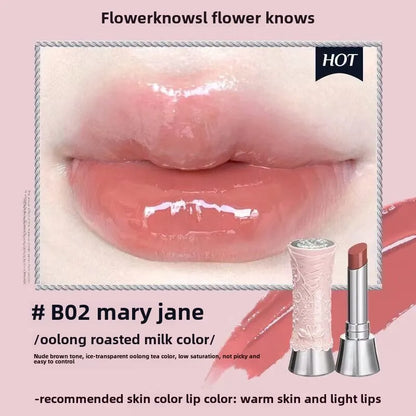 Flower Knows Makeup Sets Swan Ballet Series Gift Box Lipstick Blush Eyeshadow Palette Handheld Mirror Makeup Gift Box