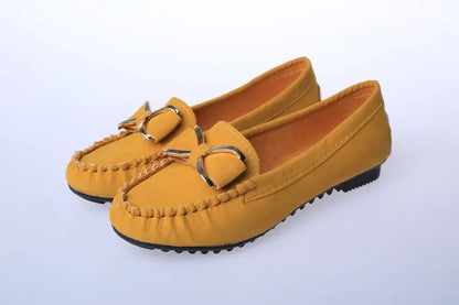 Women's Flat Shoes Fashion Casual Lofers 2023 Ladies Elegant Butterfly-Knot Comfortable Shoes Women Soft Classic Office Shoes