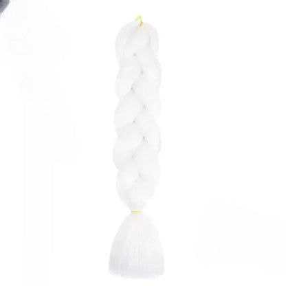 YUNLU 24Inch Synthetic Crochet Hair Extensions for White Women Box Twist 165g Jumbo Braiding Hair Pre Stretched Wholesale 60 24inches