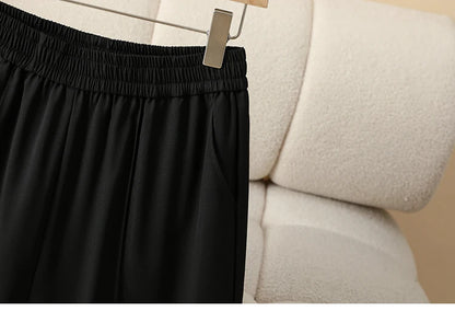 Plus Size Shorts Women High Elastic Waist Wide Leg Loose Pants With Pockets Summer 2025 New Korean Fashion Half Shorts Women