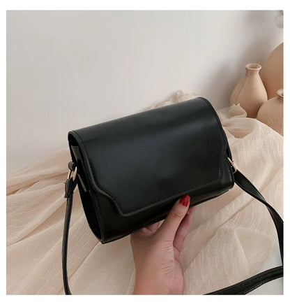 Mini Crossbody Bag for Women PU Leather Shoulder Bags Luxury Designer Handbag Fashion Female Messenger Small Square Pocket