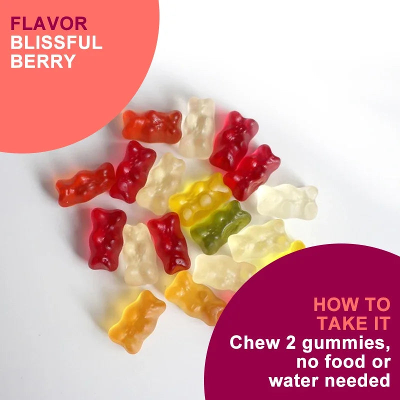 Probiotic + Prebiotic Gummies - Promote Digestive Health and Relieve Bloating Supplement