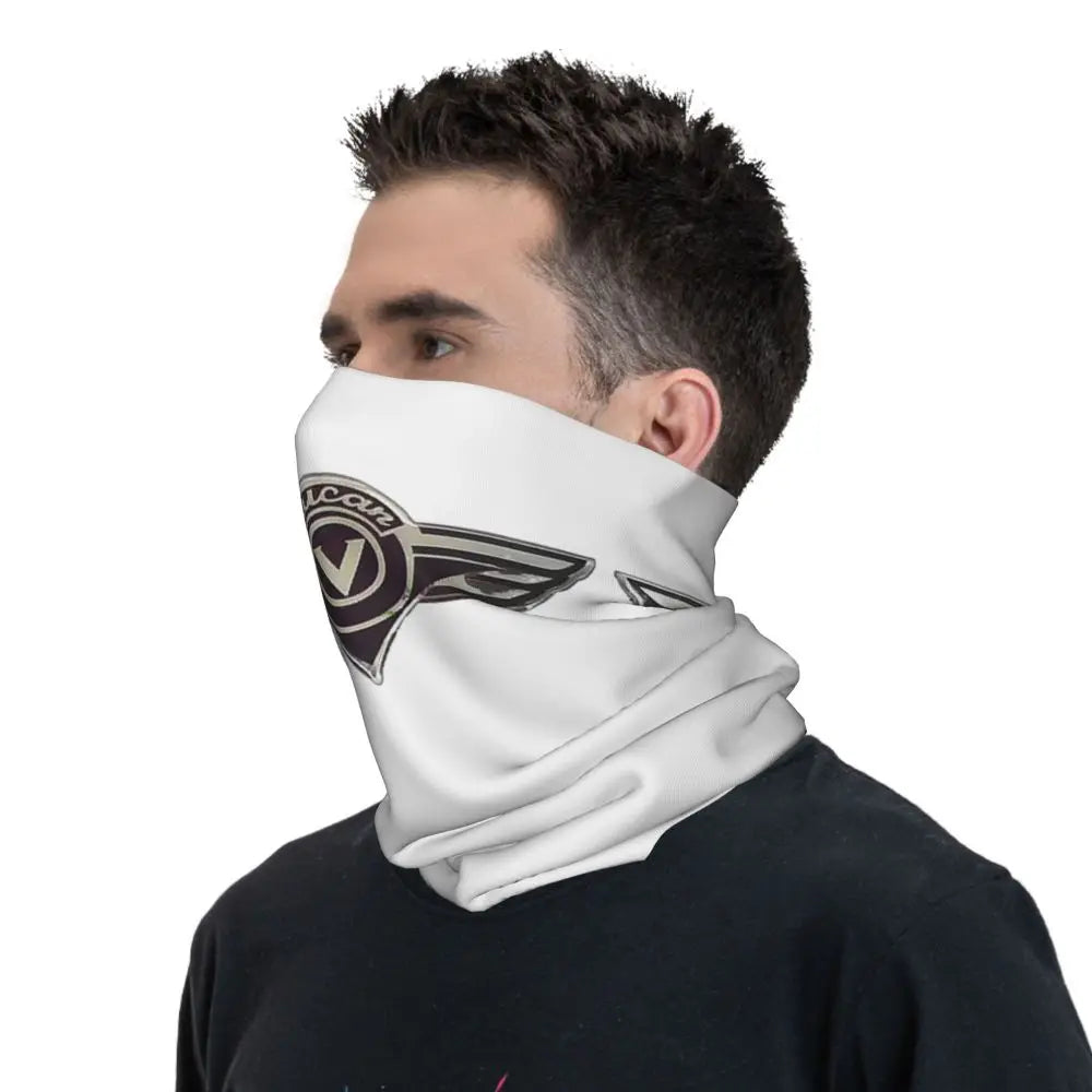Vulcan Motorcycle Modren Bandana Neck Cover Printed Wrap Scarf Multi-use Headwear Outdoor Sports Unisex Adult Washable