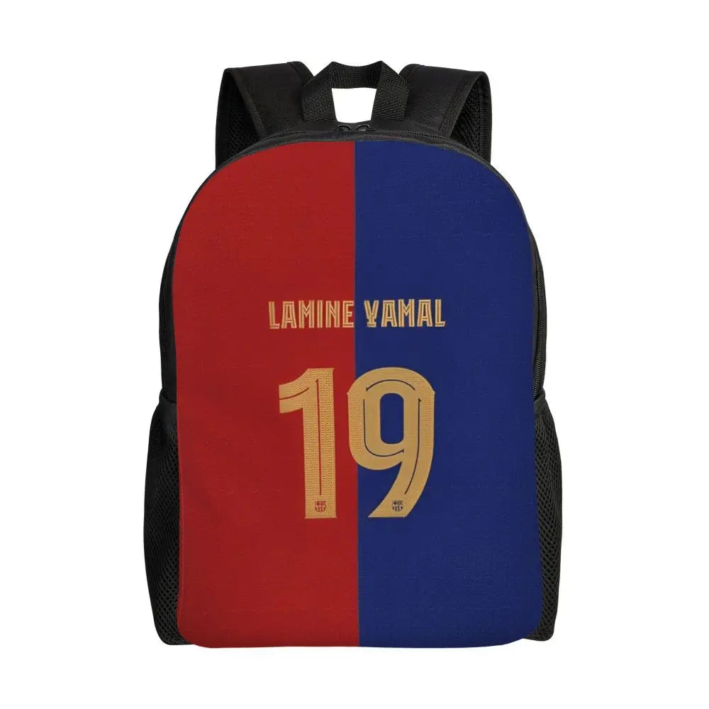 Lamine Y-Yamal Children Backpack for Kids Girls Boys Football Sports Backpacks Kawaii Daycare Child School Bag