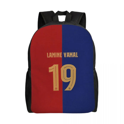 Lamine Y-Yamal Children Backpack for Kids Girls Boys Football Sports Backpacks Kawaii Daycare Child School Bag 13 15 inches