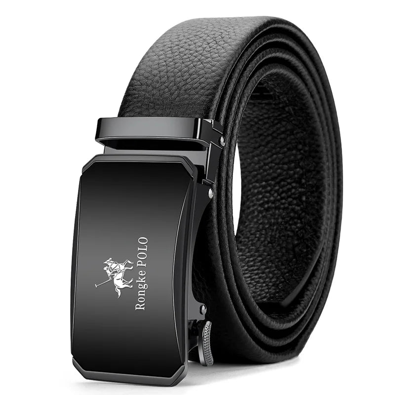 OYIFAN Men Belt Genuine Leather belt for men Alloy buckle ratchet belts Men Designer Belt Automatic belts 벨트 Badiee Stylez