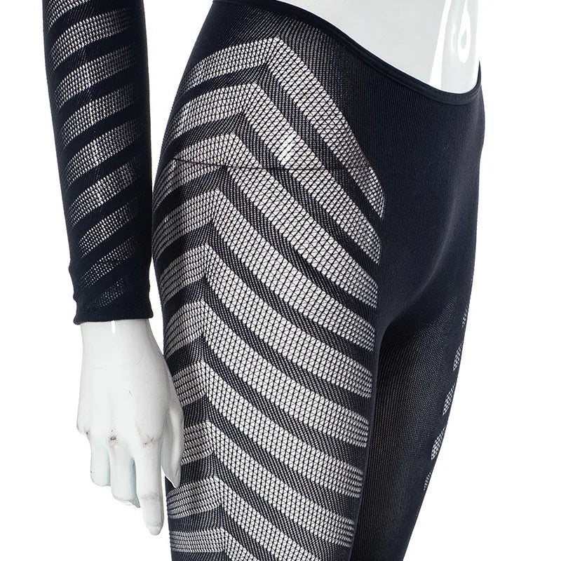 Simenual Baddie Fashion Mesh Tansparent Two Piece Sets Hotsweet Sexy Hollow Out Crop Tops Skinny Pants High Elastic Co Ord Suits