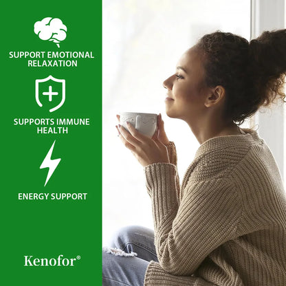 Ashwagandha Capsules - Boost Energy, Improve Mood, Relax The Body and Mind, Improve Sleep Quality, and Enhance Physical Strength