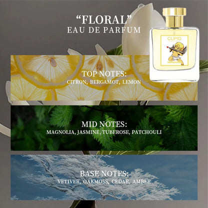 Cupid Hypnosis Perfume Original Long Lasting Pheromone Cologne Fragrances Eau De Parfum Plant Floral Scent Fresh духи женские - Badiee Stylez