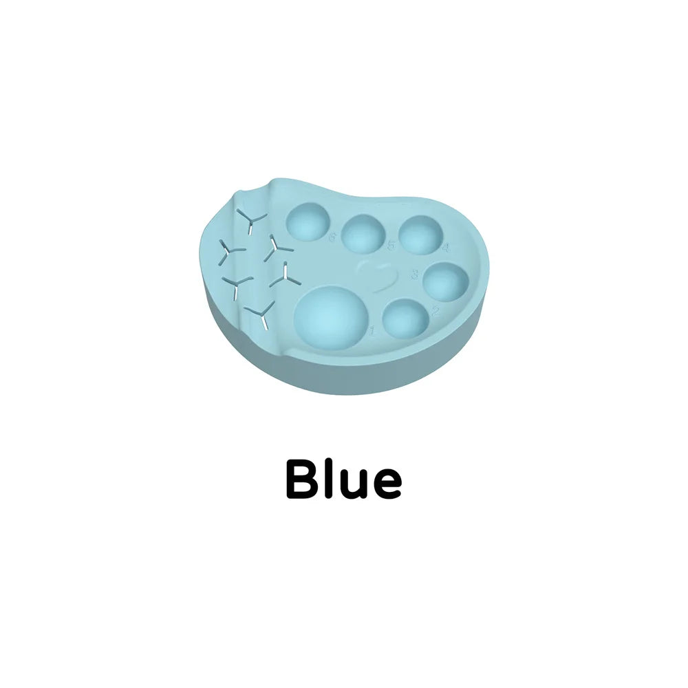 Silicone Eyelash Lift Palette Multi-Function Polish Gel Mixing Makeup Tool Eyelash Extension Reusable Silicone Lash Palette Badiee Stylez