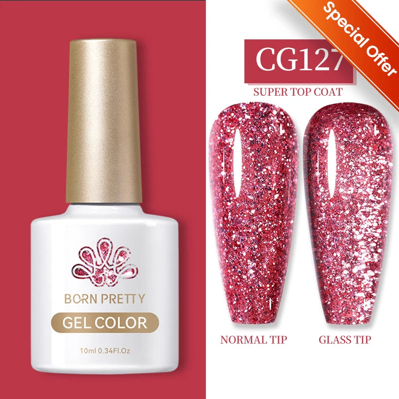 BORN PRETTY Fall Gel Nail Polish 10ml Orange Nude Brown Gel Nail Polish Halloween Nails Coral Orange Gel Varnish Manicure DIY 55845-127-SALE