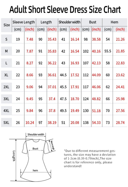 Plus Size Lucky Number 6 Women's Vibrant T-Shirt Dress with Bold White '6' Printed Casual Round Neck Short Sleeve Summer Dress