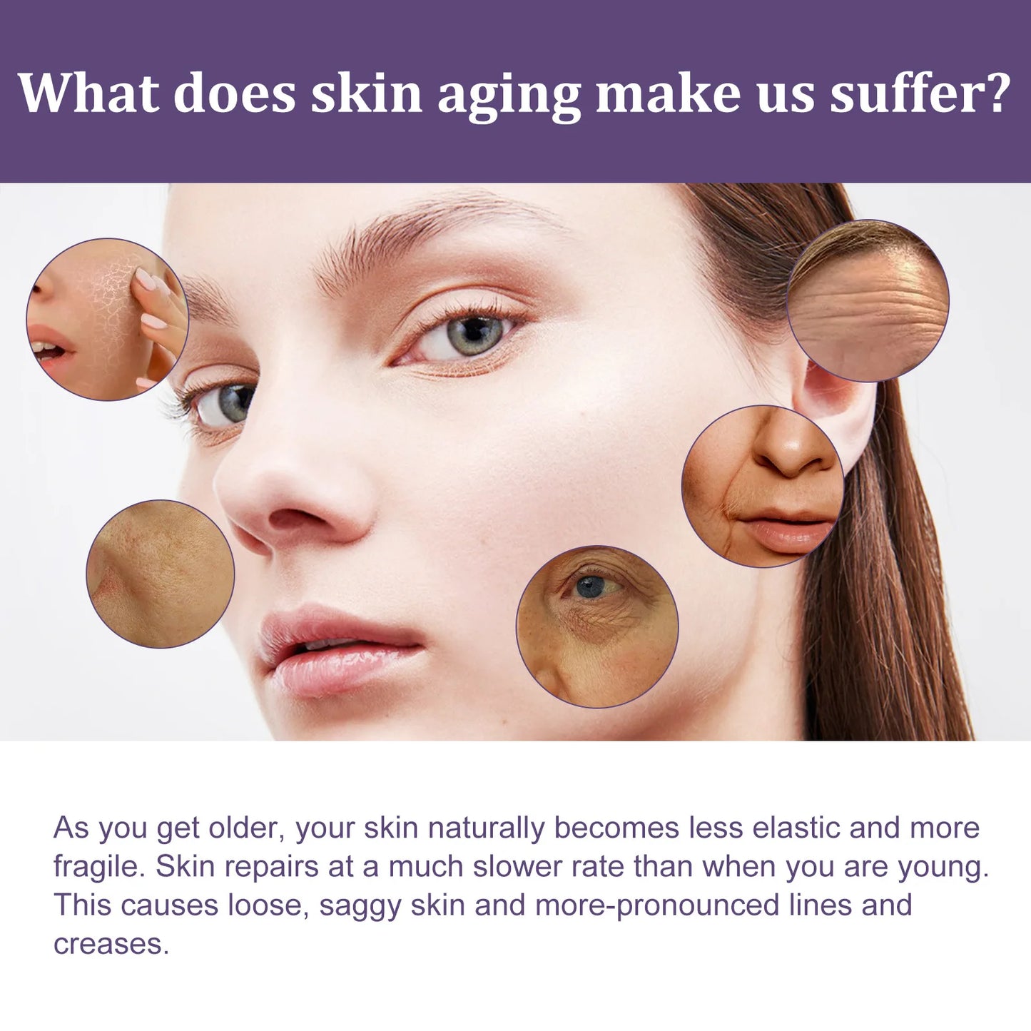 Collagen Remove Wrinkle Face Serum Lift Firming Anti Aging Fade Fine Lines Whitening Brightening Moisturizer Skin Care Cosmetics