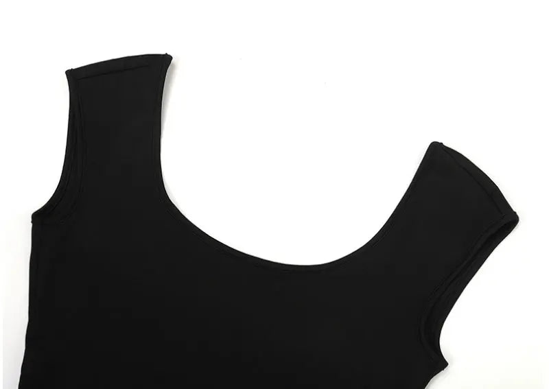 Sexy Halter Bodysuit Summer Woman Short Sleeve T-shirts Casual Body Basic Black Bodycon Jumpsuit Romper Ladies Party Streetwear
