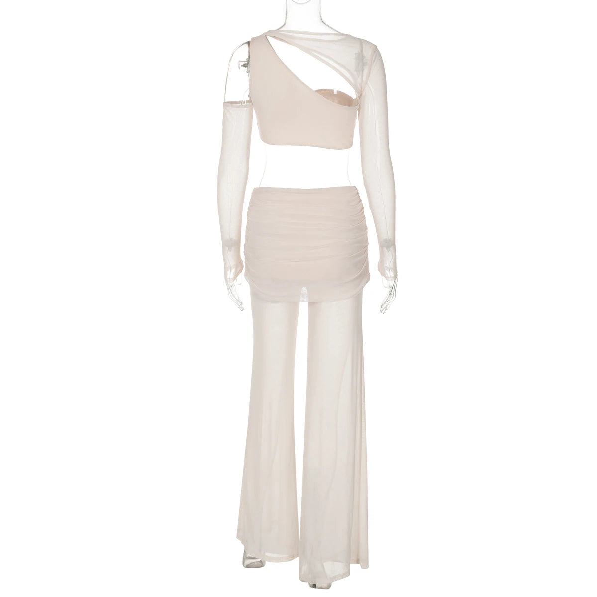 Hawthaw Women 2025 Spring Autumn Long Sleeve Crop Tops Long Pants Party Club Two Piece Sets Outfits Wholesale Items For Business