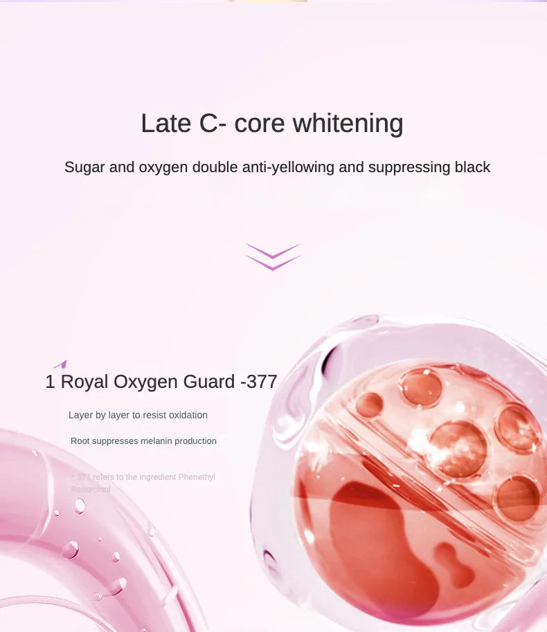 28 pcs/set 377 Whitening Ampoule Essence, Vitamin C Anti-Aging Essence, Niacinamide Brightening Essence Korean Skincare Products