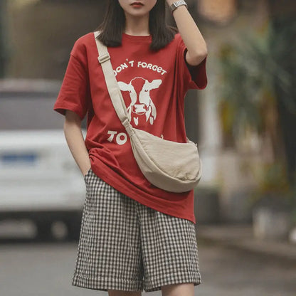 Women Crossbody Bag Casual Nylon Half Moon Shoulder Bags Large Capacity Lightweight Travel Women's Bag