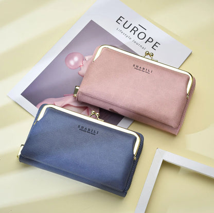 Fashion Women Luxury Leather Single Shoulder Bags Ladies Large Capacity Crossbody Mobile Phone Purse Female Messenger Wallet