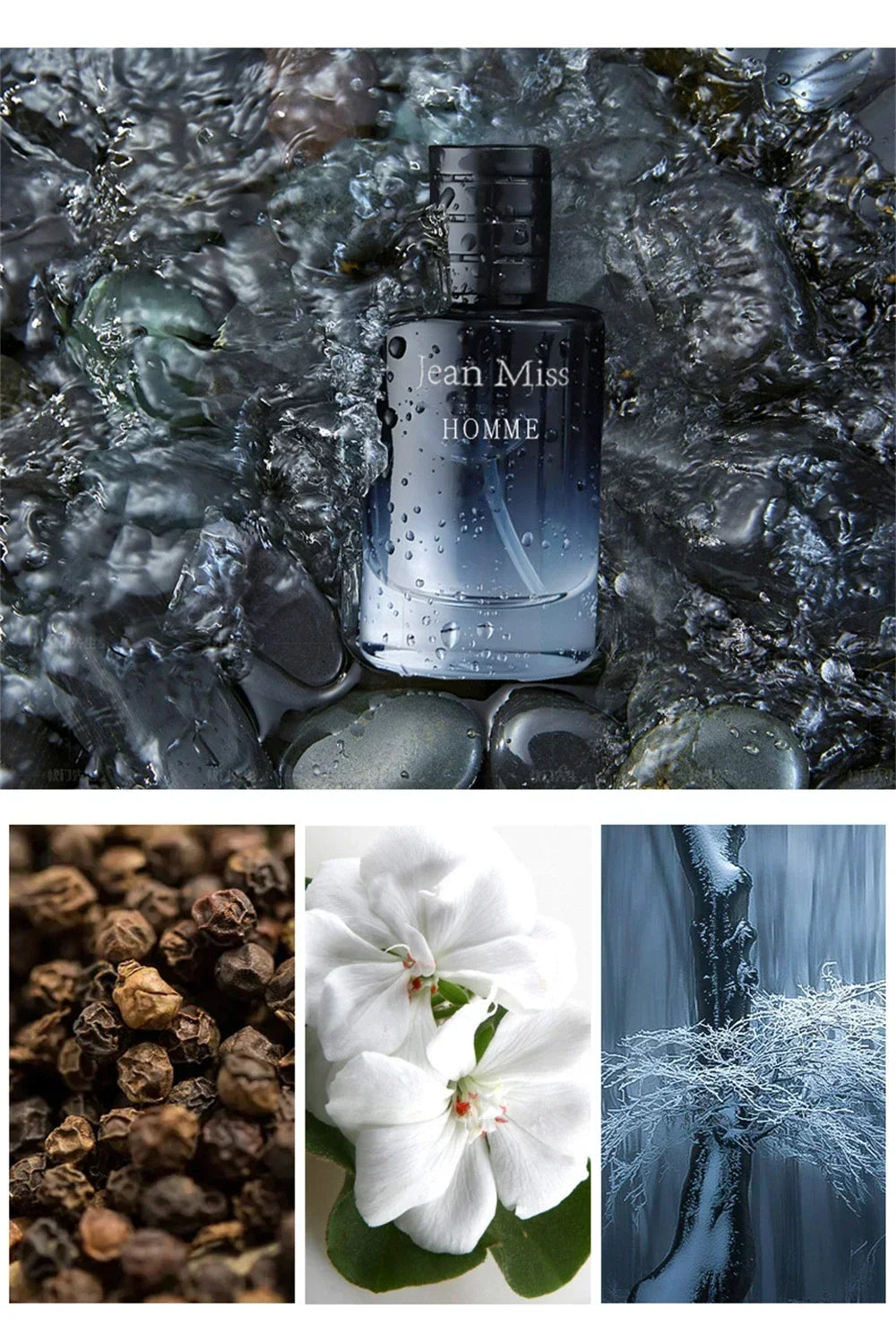 High Quality Men Perfume Hombre Gift Box 3pcs Set 90ml Colognes Scent Fascination Man Perfumes Masculinos Lasting Parfum Heren Badiee Stylez