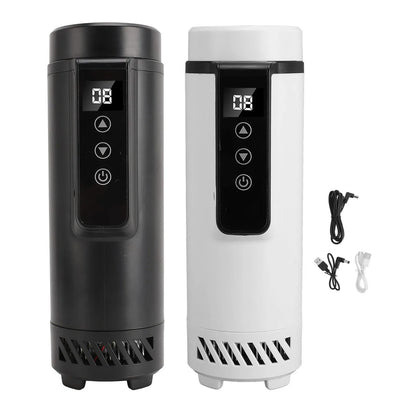 Insulin Cooler Box 30H Medication Cooler for Travel Digital Temp Control Mini Refrigerated Holds Up 5 Insulin Pens for Outdoor