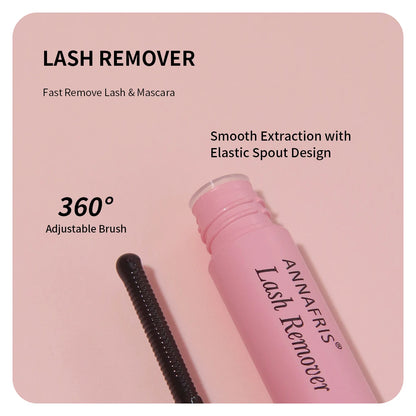 ANNAFRIS 300Pcs DIY Cluster Lash Extension Kit Color individual Lashes Kit with Lash Bond&Seal Remover Tweezers