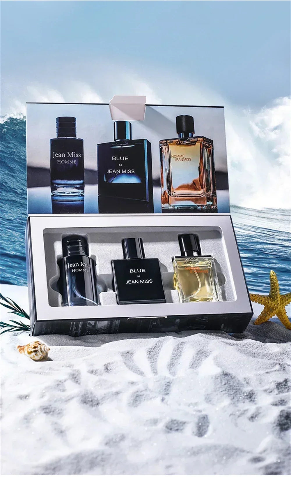 High Quality Men Perfume Hombre Gift Box 3pcs Set 90ml Colognes Scent Fascination Man Perfumes Masculinos Lasting Parfum Heren Badiee Stylez