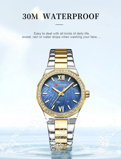 CURREN 2025 Casual Ladies Quartz Wrist Watch Luminous Bracelet Women Watch Clock Luxury Brand Design Women Montre Femme Reloj