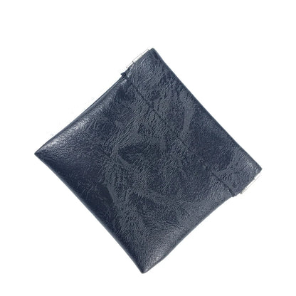 Pu Leather Coin Purse Women Men Small Mini Short Wallet Bag Money Change Key Earbuds Travel Credit Card Holder for Kids Girl