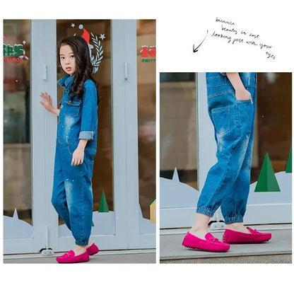 Children Loafers Shoes Boys Flat Sneakers Baby Kids Casual Shoes Toddler Girls Breathable Slip-on Shoes Soft Bottom Solid Color Badiee Stylez