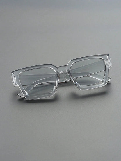 1/2 PC S Classic Fashion Square Plastic Frame Women Sunglasses For Men Daily Life Shades Eyewear Accessories. Badiee Stylez