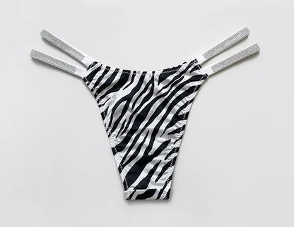 Sexy Panties Women Thongs Rhinestones Diamonds G-string Sports Thong Low Waist Shorts Briefs T-back Fitness S-XL