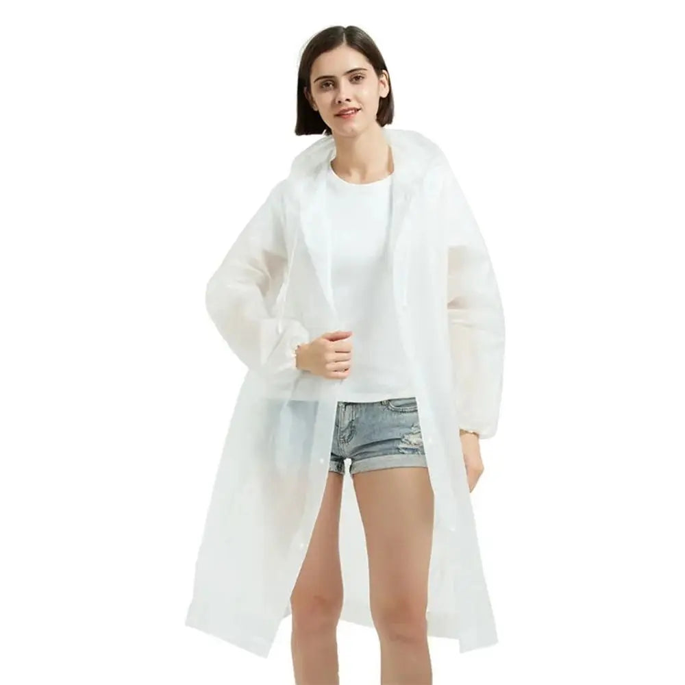 EVA Rain Coat New Full Body Thickening Adult Raincoat Waterproof Convenient Reusable Poncho Outdoor