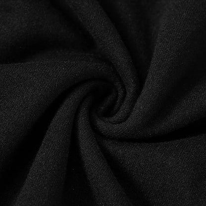 Summer 2025 Turtleneck Half Sleeve Mini Dresses French Style Fashion Elegant Black And White Patchwork Bodycon Dress