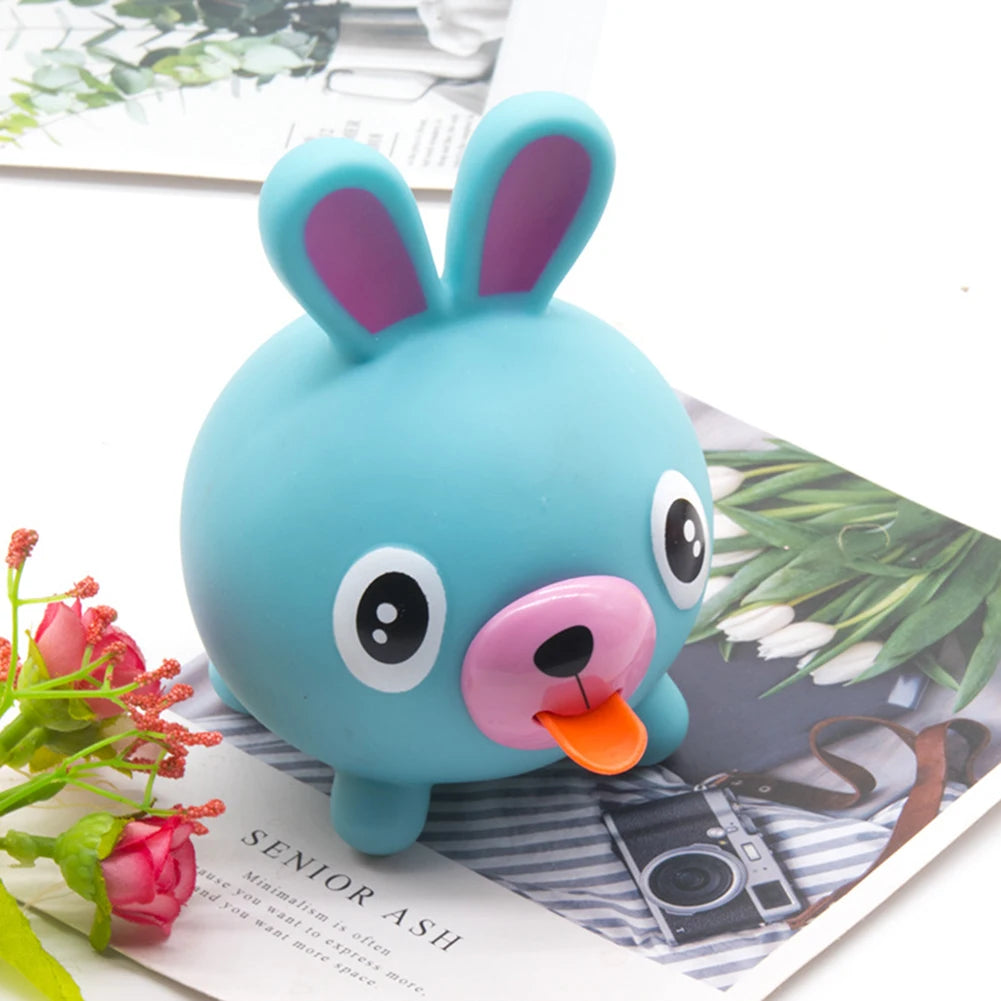 Squeeze Toys Animal Fidget Toy Anxiety Reducer Sensory Play Kids Adult Toy Soft Rabbit Bear Tiger Pig Kawaii Cute Toy