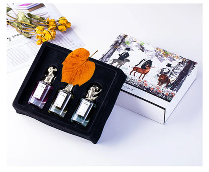 Luxury Brand Perfume Women 75ml Cologne Men Parfums Homme Plant Floral Scent Spray Pheromone Perfumes De Mujer Gift Box 3Pcs Set - Badiee Stylez