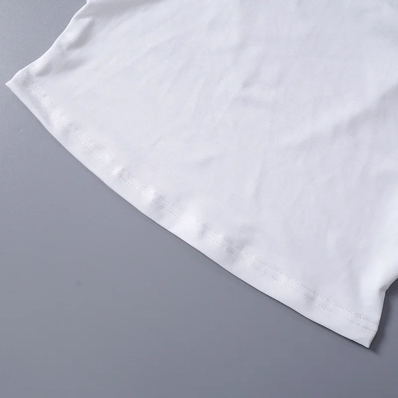 Chic White Sexy Strapless Crop Tops 2023 Elegant Summer Slim Tanks Tube Top Cropped Solid