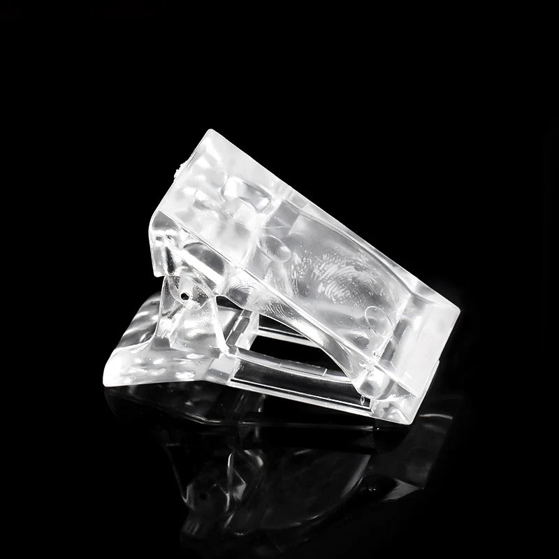 Acrylic Nail Clip Transparent Gel Quick Building Nail Tips Clips Fingernail Extension UV Clamps Manicuring Art Builder Tools Set J96625
