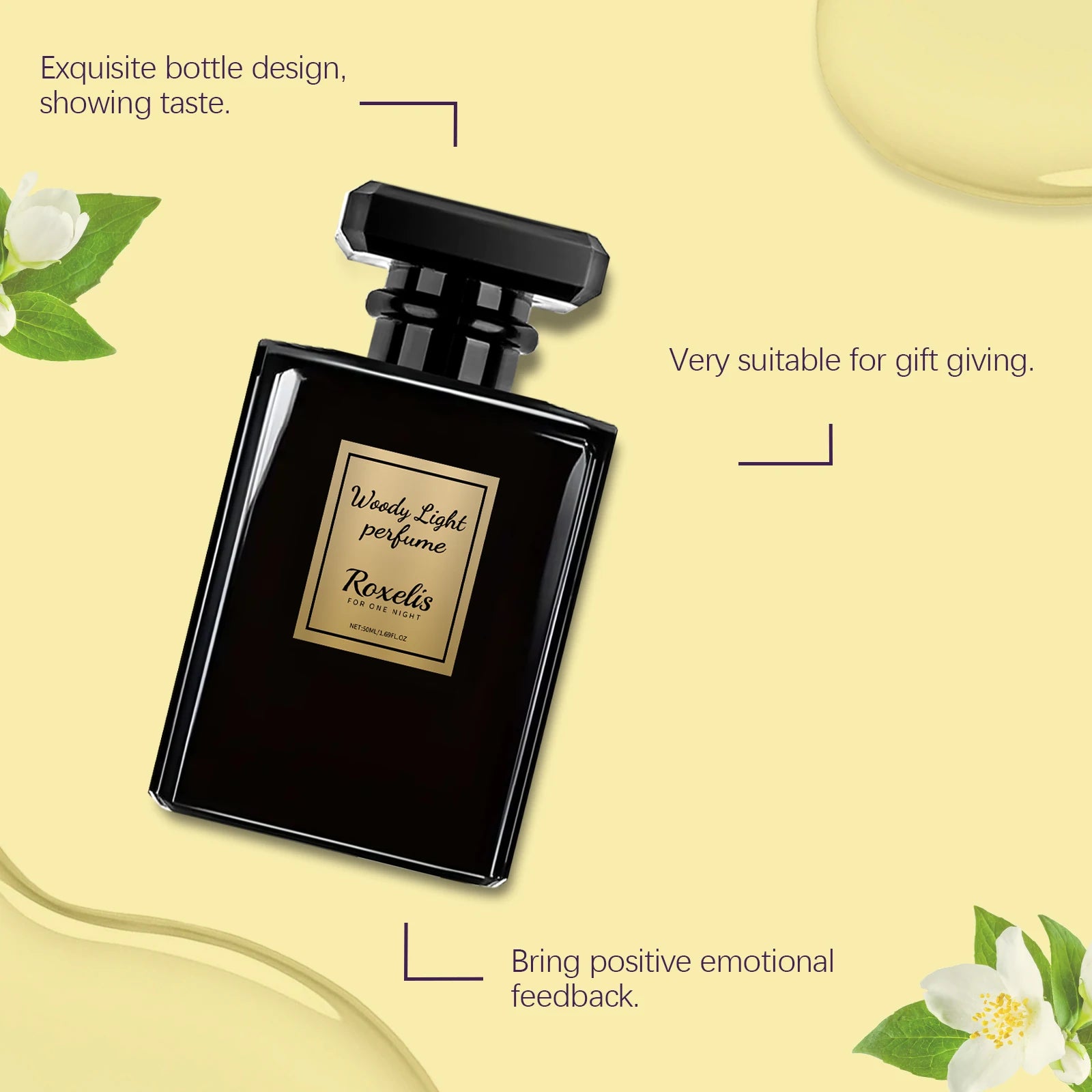 Wooden Cologne Perfume Long-Lasting Woody Light Fragrance Luxurious Captivating Aroma Classic Elegant Scent Men Perfumes - Badiee Stylez