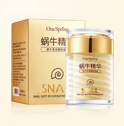 Snail Collagen Face Cream Whitening Moisture Anti Aging Facial Firming Cream Anti Wrinkles Eye Bags Korean Skin Care Product 60g