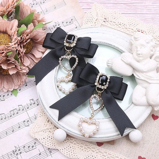 [1 pair] y2k accessories New year's eve decorations trendy hair clips lolita cosplay Hairpin cute accessories Decoration for new