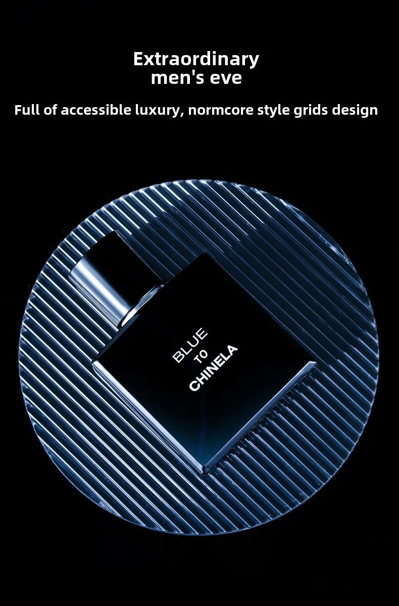 Long Lasting Fragrance Pheromone Perfum Fresh Woody Men's Fragrance Blue Men's Perfume Charm Man's Taste Cologne Fresh Students - Badiee Stylez