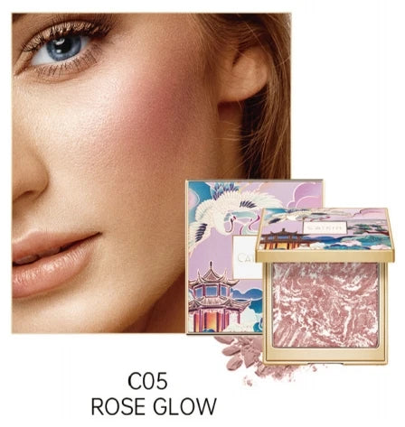 CATKIN Eternal Love Rosy Cranes Blush Drunk In Flower Long-lasting Natural Blush C05 Rose Glow CHINA